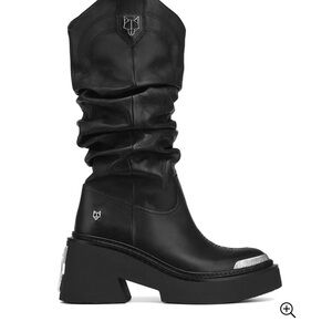 Naked Wolfe Stable Black Boots